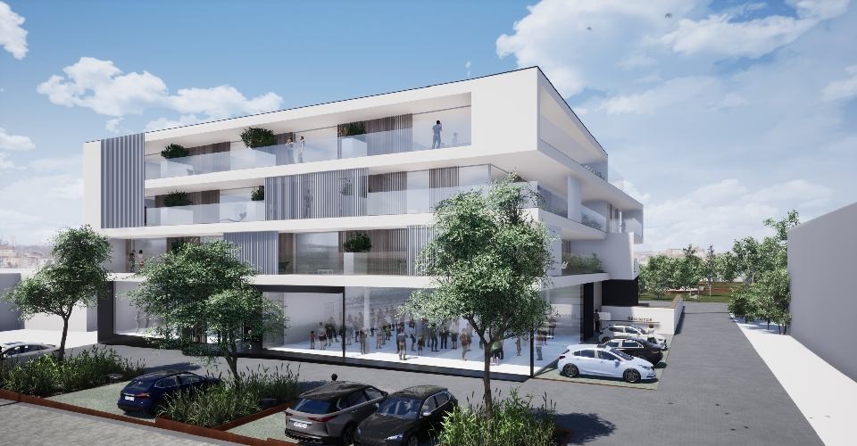 Project in studie - Luxeappartementen en winkels in het hart van Namen